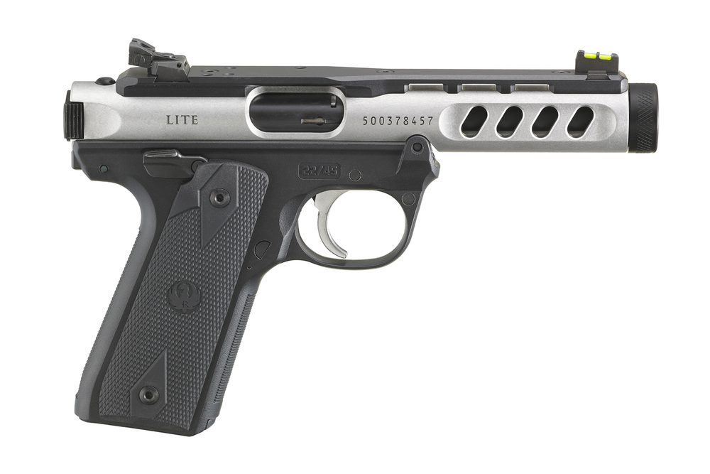Ruger Mark IV 22/45 22 LR, 4.4″ Barrel, Black, Optic Ready, 10rd Ruger