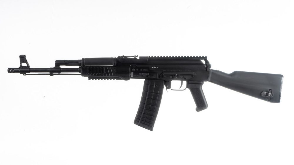 Arsenal SAM5 5.56/.223, 16″ Barrel, Millied Receiver, AR-M5F Pic Rail System, Limited Edition W/ Matching Serial Numbers On Rec/Mag, 30rd Arsenal