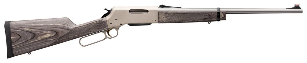 Browning BLR Lightweight ’81 Takedown 30-06 Springfield, 22″ Barrel, Satin Gray Laminate, Nickel Rec, 4rd Browning