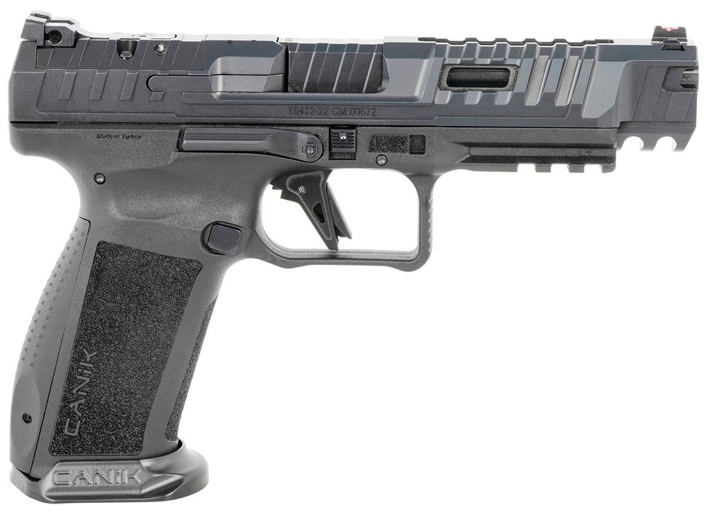 Canik SFx Rival OR 9mm, 5″ Barrel, FO Front, Black, 18rd Canik
