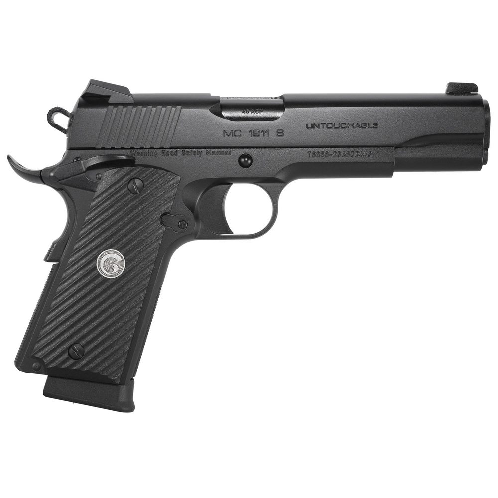 Girsan MC1911S Untouchable 45 ACP, 5″ Barrel, Black, G10 Grips, 8rd EAA Corp
