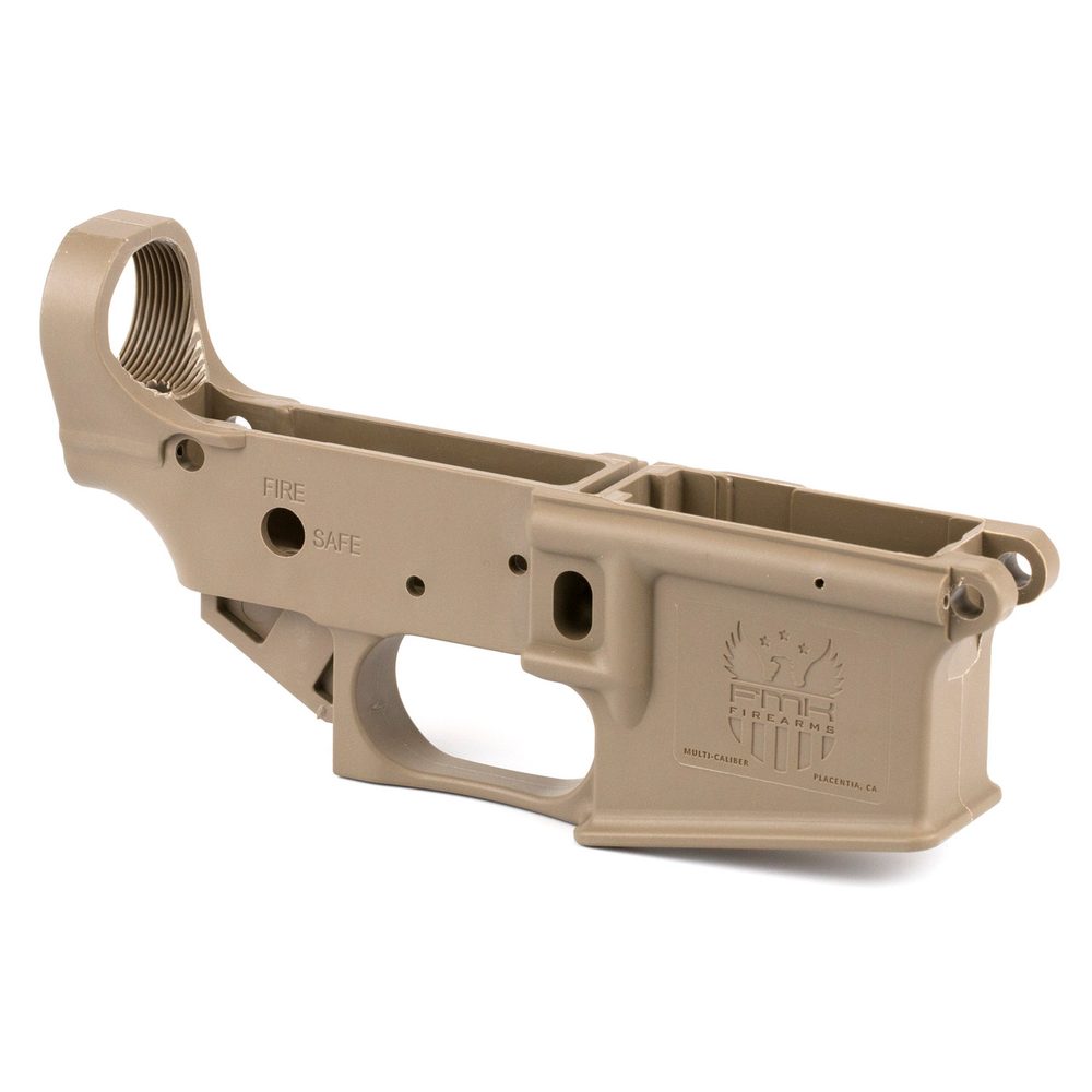 FMK AR-1 Extreme Stripped Lower Receiver, Multi-Caliber, Flat Dark Earth Polymer FMK Firearms