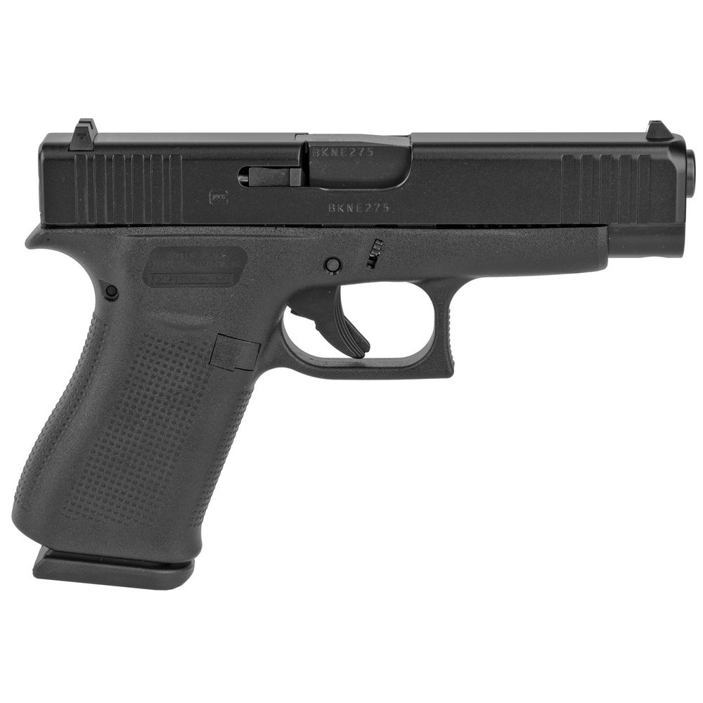Glock G48 9mm, 4.17″ Barrel, Black, Fixed Sights, 10rd Glock