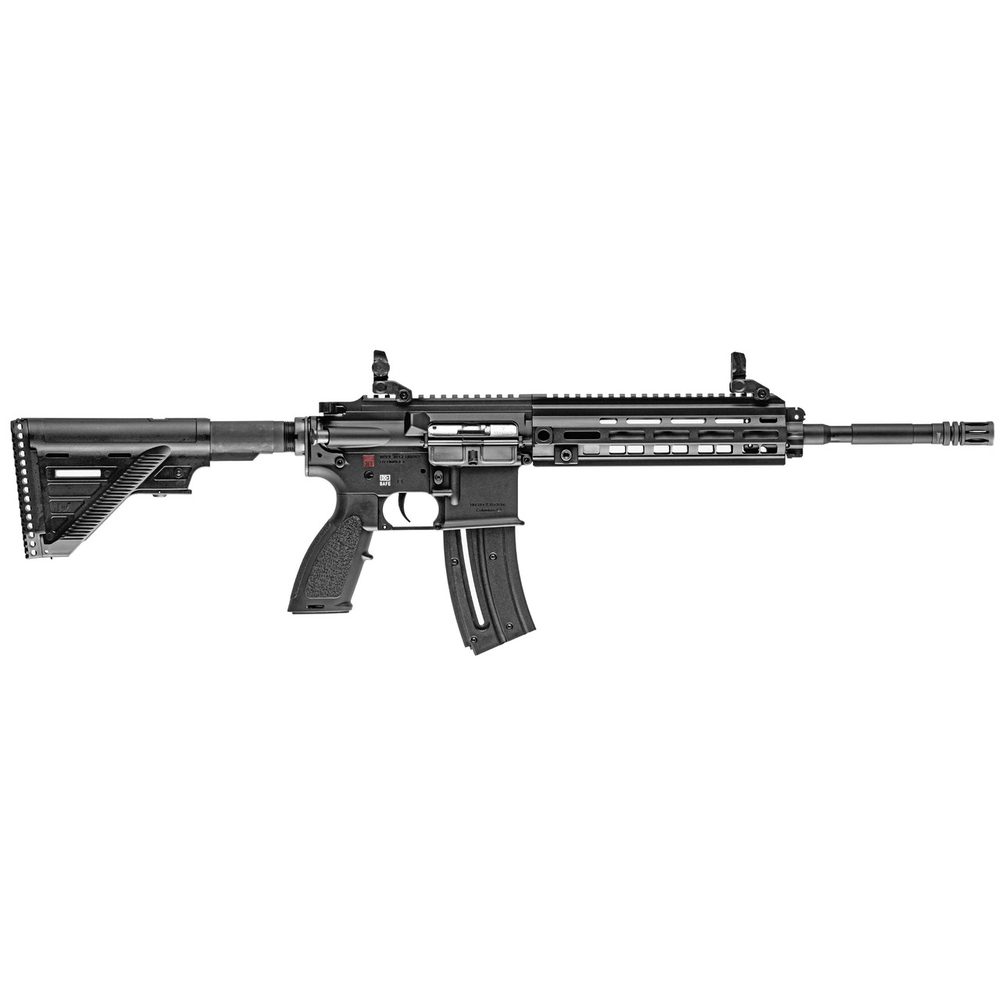 HK 416 22 LR, 16.1″ Threaded Barrel, Black, M-Lok/Picatinny Rail, 20rd HK- Heckler and Koch