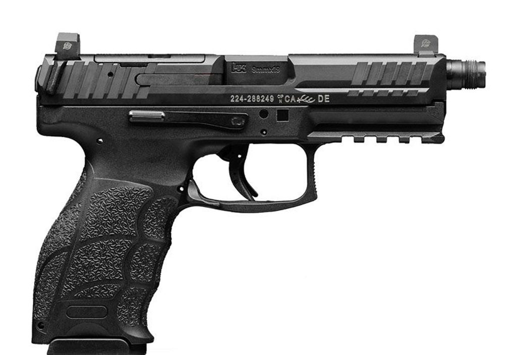 HK VP9 Tactical Optics Ready 9mm, 4.7″ TB, Night Sights, Black, 17rd HK- Heckler and Koch