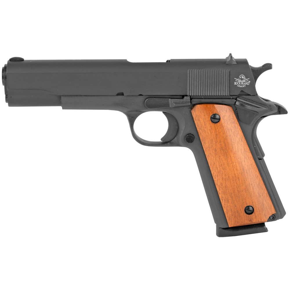 Rock Island 1911 US GI Standard .45 ACP, 5″ Barrel, Black, 8rd Rock Island-Armscor