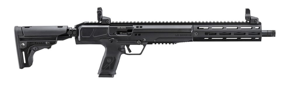 Ruger LC Carbine 45 ACP, 16.25″ Barrel, Black, Adjustable Stock/Sights, 13rd Ruger
