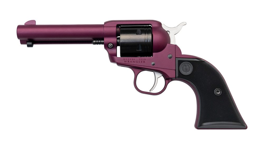 Ruger Wrangler .22 LR, 4.62″ Barrel, Black Cherry, 6rd Ruger