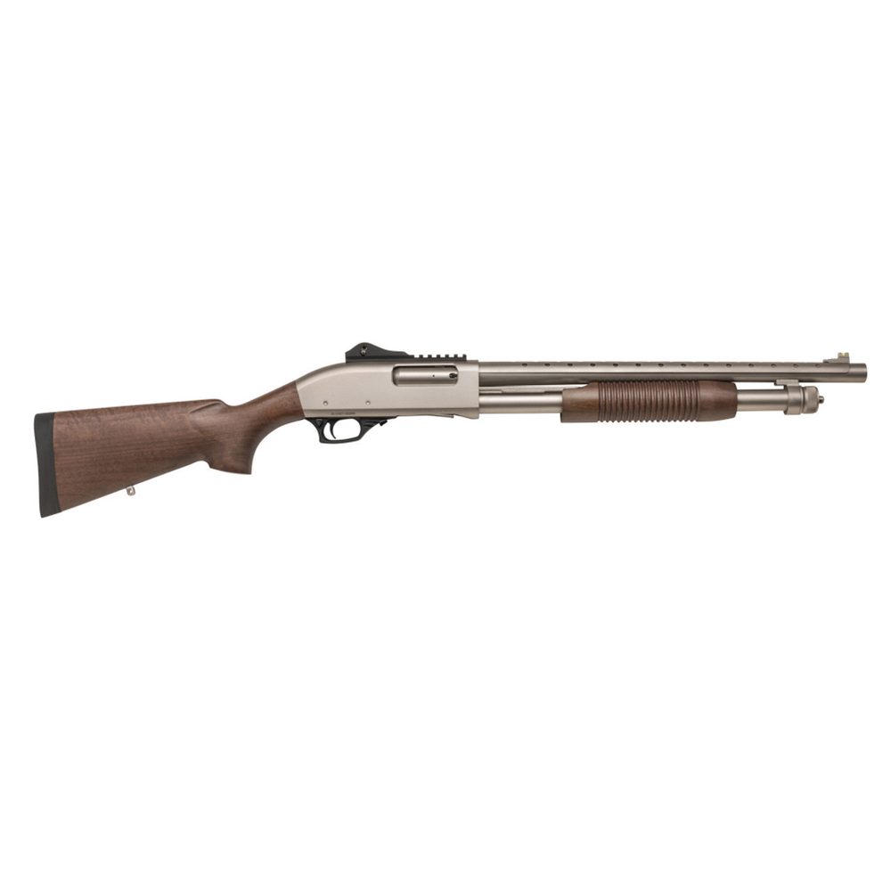 Tokarev TX3, 12 Ga, 18.5″ Barrel, Nickel Finish, Walnut, 5rd SDS Imports