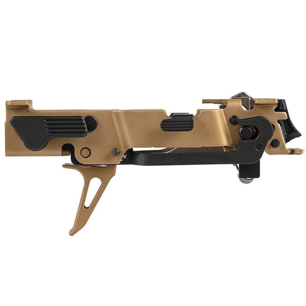 Sig 320 Custom Works Fire Control Unit, Titanium Nitride Coated, Skeletonized Trigger, Gold Sig Sauer