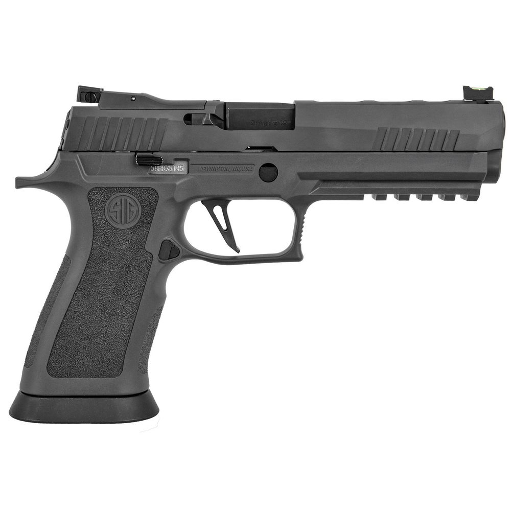 Sig Sauer P320 XFive Legion 9mm, 5″ Barrel, Legion Gray Cerakote, Optic Ready, 17rd Sig Sauer