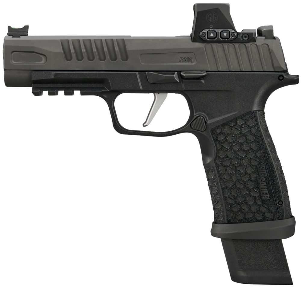 Sig Sauer P365 Fuse 9mm, 4.3″ Barrel, Black, Romeo-X Sight, 21rd Sig Sauer