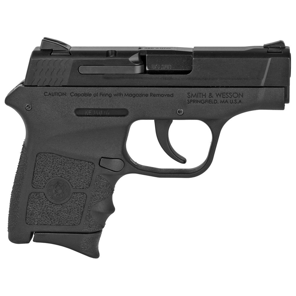 Smith & Wesson M&P Bodyguard 380 ACP, 2.75″ Barrel, Black, Fixed Sights, 6rd Smith & Wesson