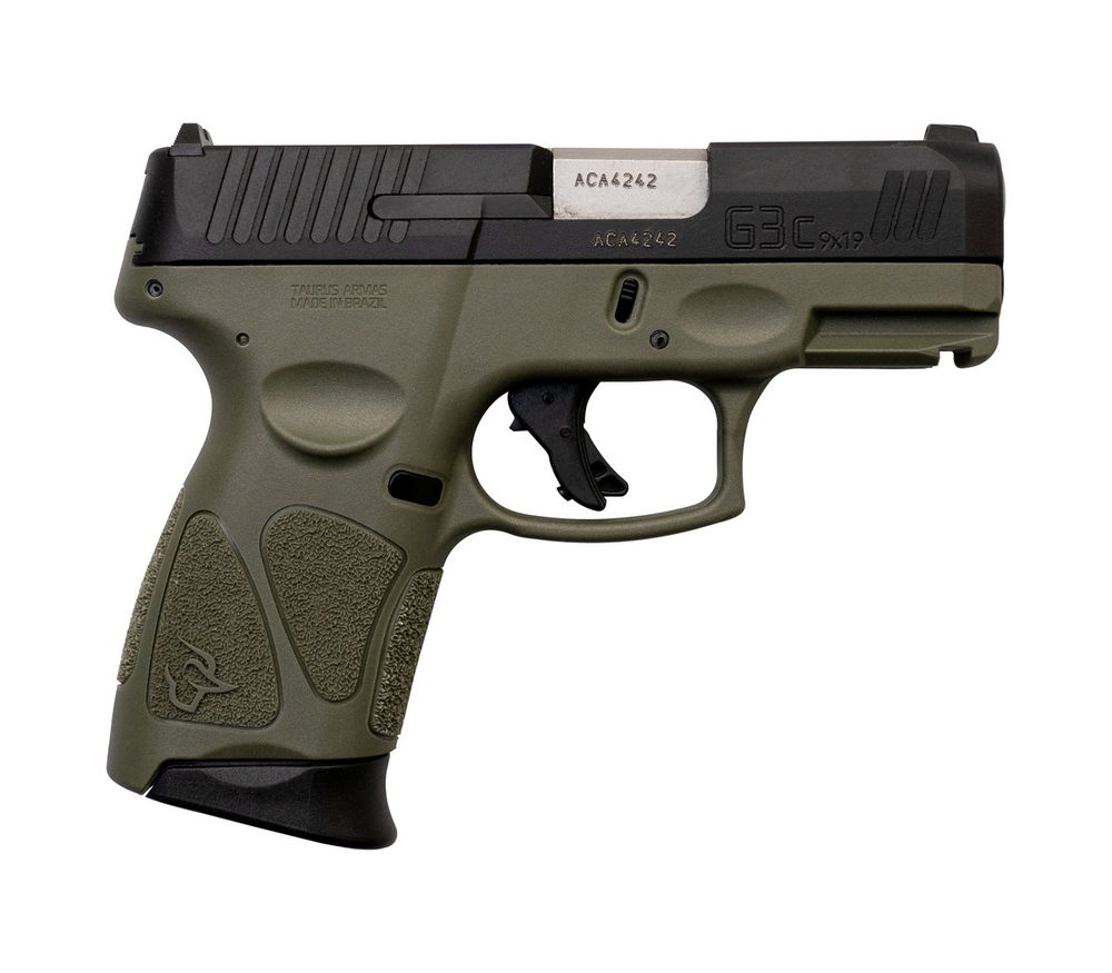 Taurus G3C 9mm, 3.26″ Barrel, MTSr, Black, 12rd Taurus