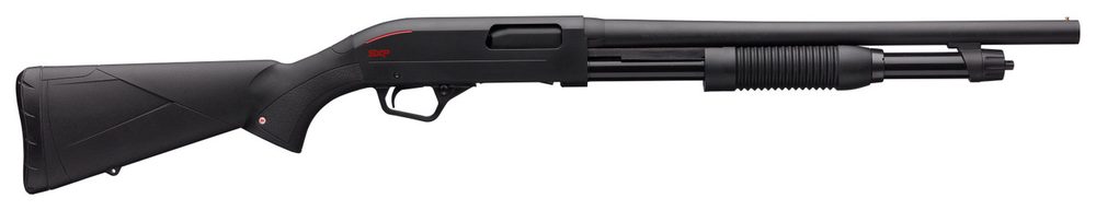 Winchester SXP Defender 12 Ga, 3″ Chamber 18″ Barrel, Black Synthetic, 5rd Winchester