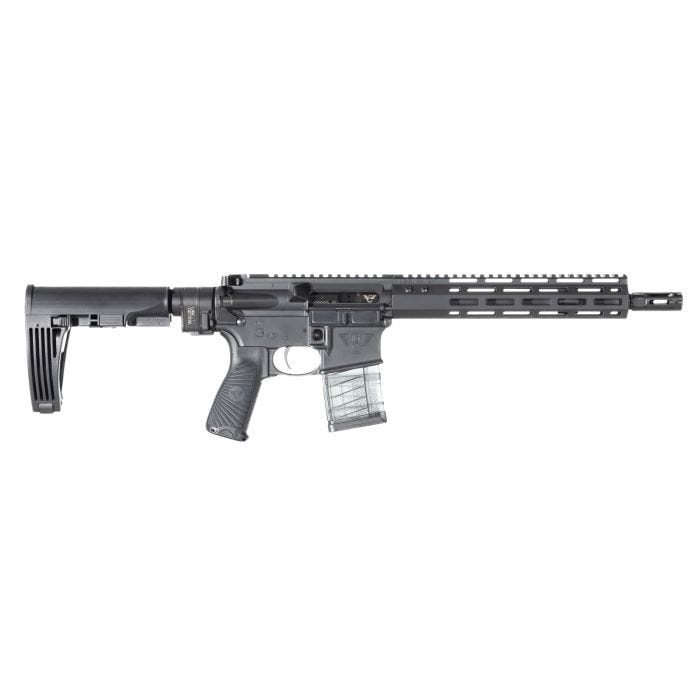 Wilson Combat Protector AR Pistol in 5.56 NATO with 11.3″ Barrel and LAW Folding Stock – Black Finish