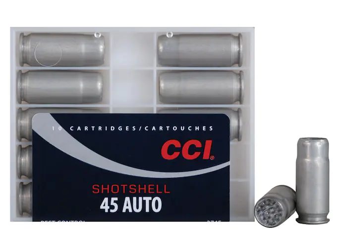 CCI Shotshell 45 ACP Ammo – 120 Grain Lead Shot – 200 Rounds for Glock Switch