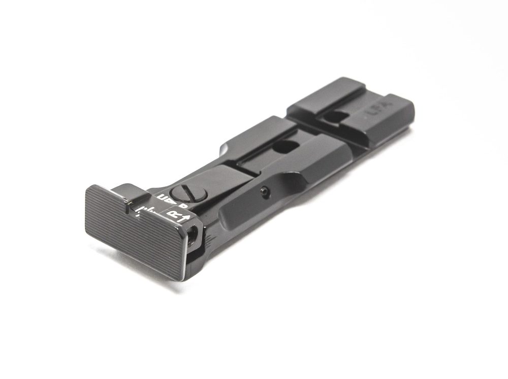 Fusion Firearms S&W RMR Rear Sight Black Target Black Body