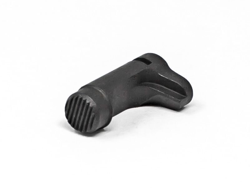 Fusion Firearms 1911 Magazine Catch – Standard, Black Serrated