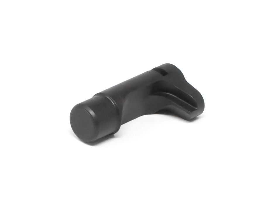 Fusion Firearms 1911 Magazine Catch – Extended, Black Beveled