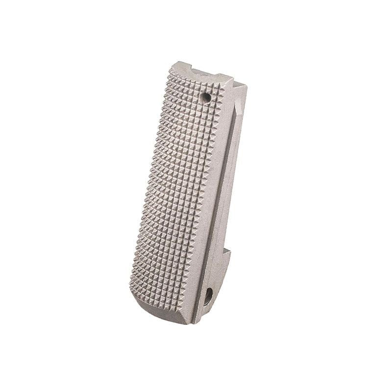 Fusion Firearms 1911 Double Stack Mainspring Housing – Flat, Checkered, Stainless