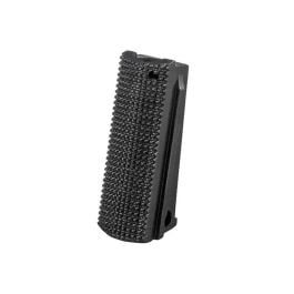 Fusion Firearms 1911 Mainspring Housing – Officer, Checkered, Black