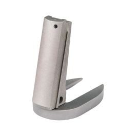 Fusion Firearms 1911 Mainspring Housing + Mag-Well – Government, Plain, Stainless Matte