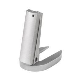 Fusion Firearms 1911 Alloy Mainspring Housing + Mag-Well – Government, Plain, Silver