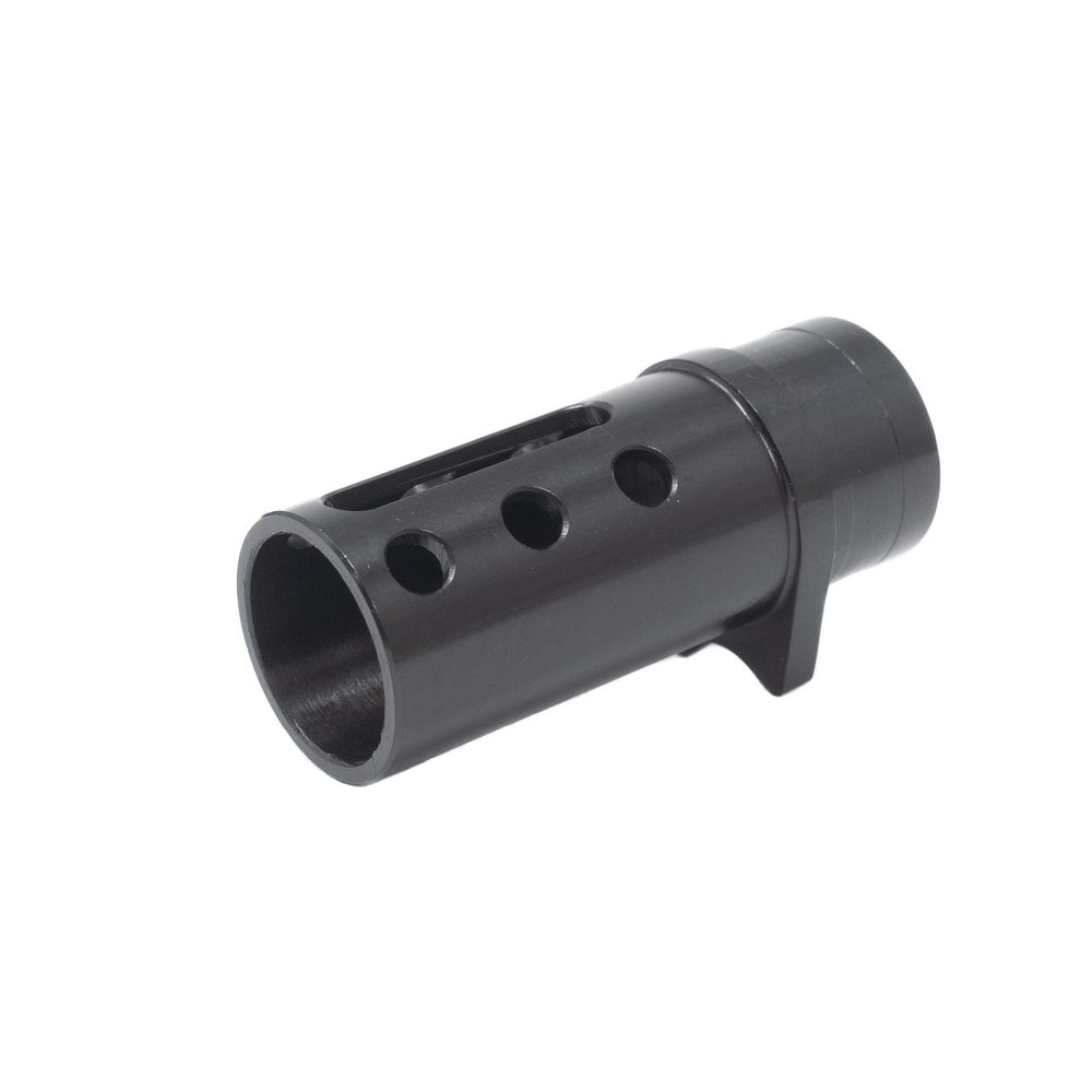 Fusion Firearms 1911 Colt style COM Compensator, “Slot & Dot” Barrel Bushing style – Black