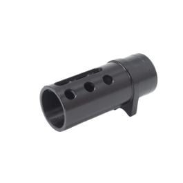Fusion Firearms 1911 Colt style COM Compensator, “Slot & Dot” Barrel Bushing style – Black