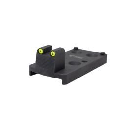 Fusion Firearms 1911 RMR TRIJICON BASE PLATE TRITIUM GREEN OUTLINE – STEEL