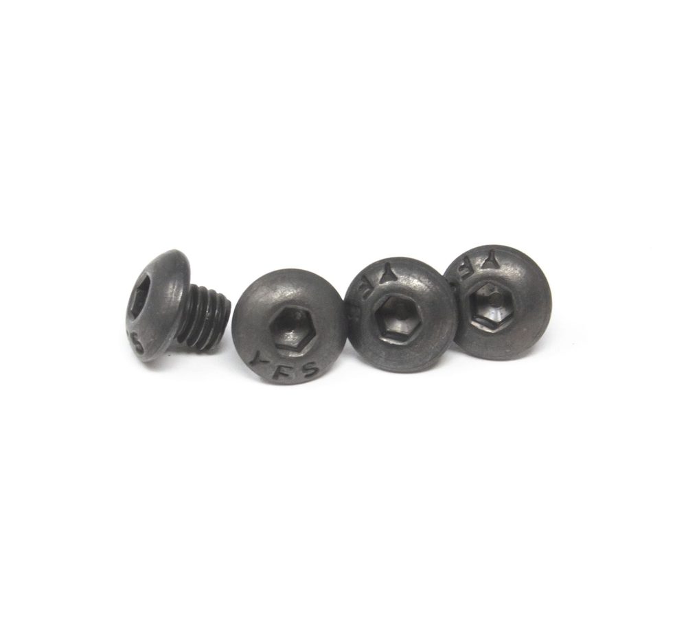 Fusion Firearms 1911 Double Stack Grip Screws – Hex, Black (4)