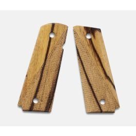 Fusion Firearms 1911 Full Size Grips, Inkberry, Ranger Cut, Beveled Bottom
