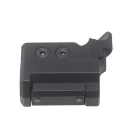 Fusion Firearms Universal Picatinny Rail Mount Thumb Ledge Gas Pedal – Black