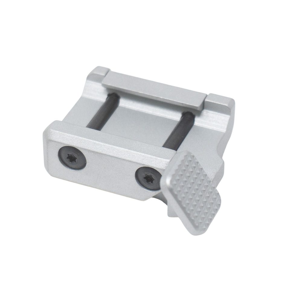 Fusion Firearms Universal Picatinny Rail Mount Thumb Ledge Gas Pedal – Chrome