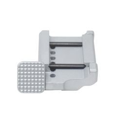 Fusion Firearms Universal Picatinny Rail Mount Thumb Ledge Gas Pedal – Chrome
