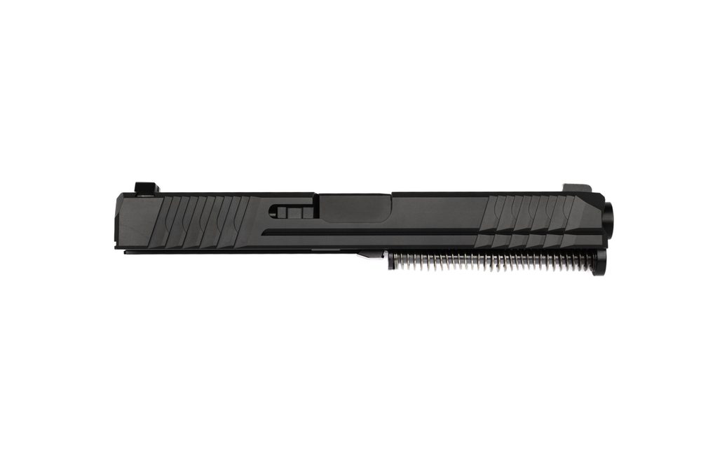 Polymer80 P80 Full Size Slide Assembly – PF940v2/PFS9 – Black