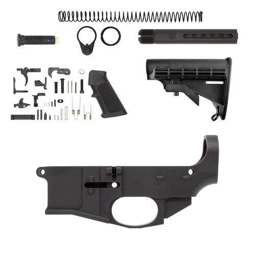 Polymer80 Premium Fire/Safe Marked Billet 80% Lower Assembly