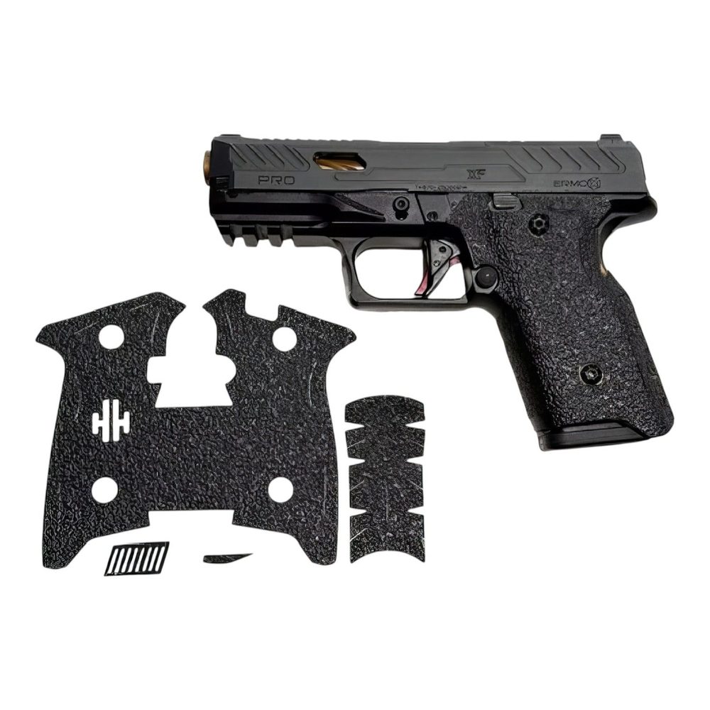 Fusion Firearms XF Pro Black Elite Series Grip Enhancement By Handleitgrips