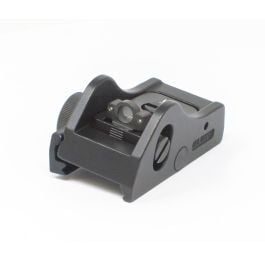 Fusion Firearms Adjustable Rear Shotgun Sight Picatinny Rail – Tritium Ghost Ring