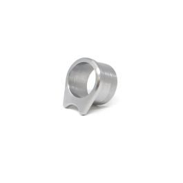 Fusion Firearms 1911 Barrel Bushing – Commander Match – Chamfered, Thick Flange, Stainless