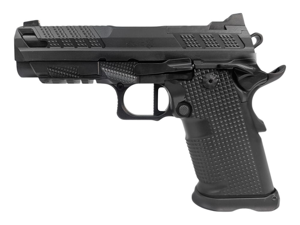 Fusion Firearms XP PRO™ V2 9mm Double-Stack 1911 Pistol – Black – Ported + Ambi Thumbledge