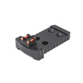 1911 Red Dot Base Plate (Holosun / Fusion) – Light-weight Aluminum – Black