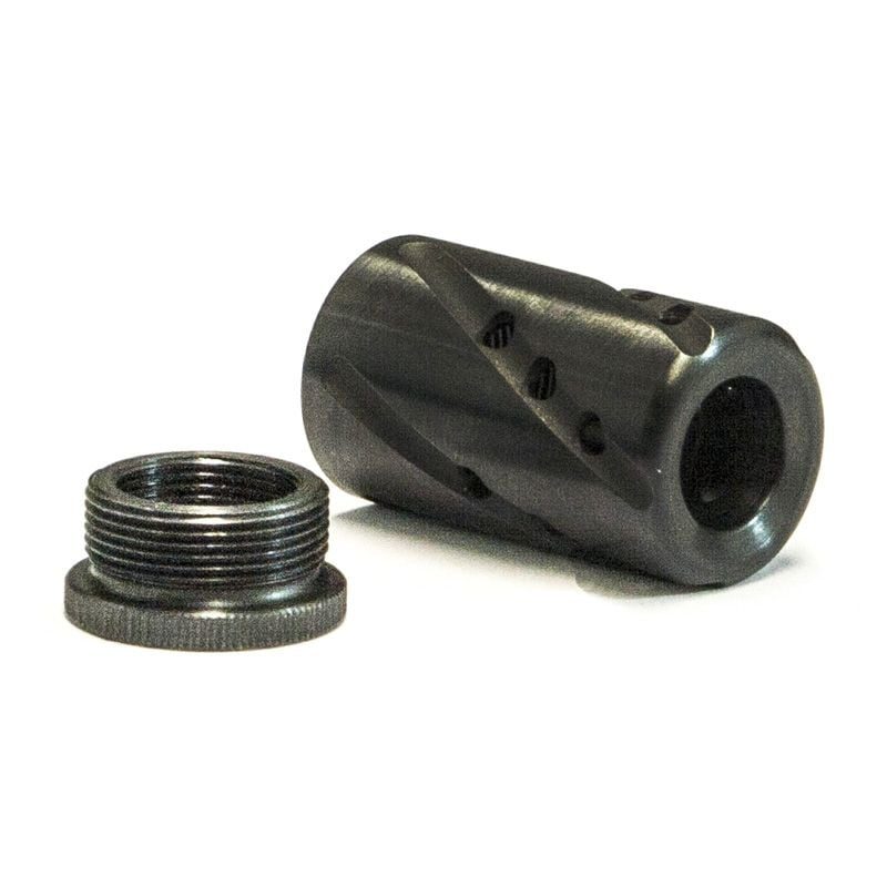 Fusion Firearms 1911 BARREL COMPENSATOR, 9MM, UMG ALUMINUM – Black