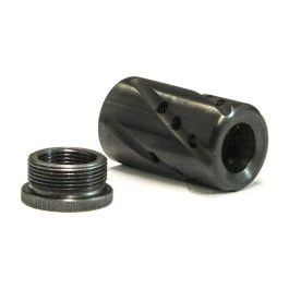 Fusion Firearms 1911 BARREL COMPENSATOR, 45 acp, UMG Carbon Steel – Black