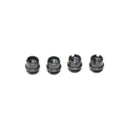 Fusion Firearms 1911 Grip Screw Bushings – Black (4)