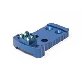 1911 Red Dot Base Plate (Holosun / Fusion) – Light-weight Aluminum – Blue