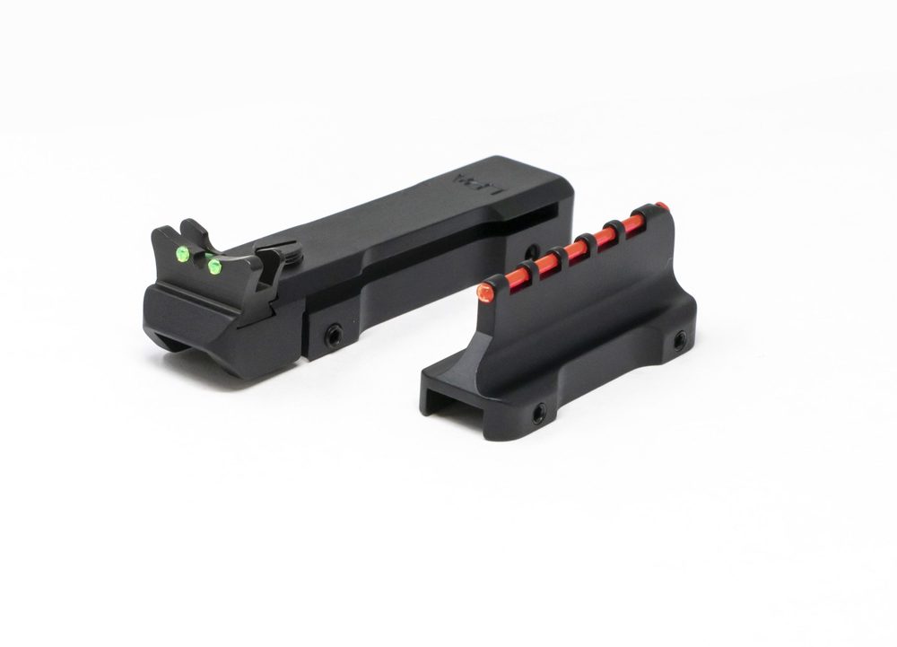 Fusion Firearms Fully Adjustable Fiber Optic Shotgun Sight Set – Ribs 6mm to 8mm