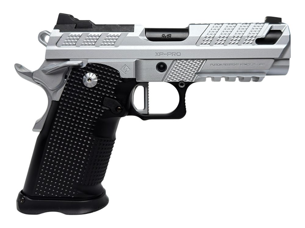 Fusion Firearms XP PRO V2 9mm Double-Stack 1911 Pistol – Chrome