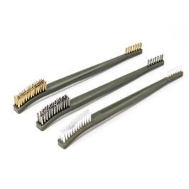 Fusion Firearms 3-Pack Dual-Tipped Cleaning Brushes for Gunsmithing Applications